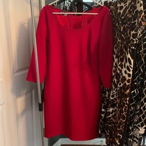 Sexy red dress